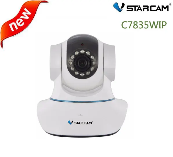 

Vstarcam C7835WIP HD 1.0MP 720P WIFI IP Camera Indoor Dome Infrared Pan Tilt PnP CCTV Camera support IOS Android up to 64G card