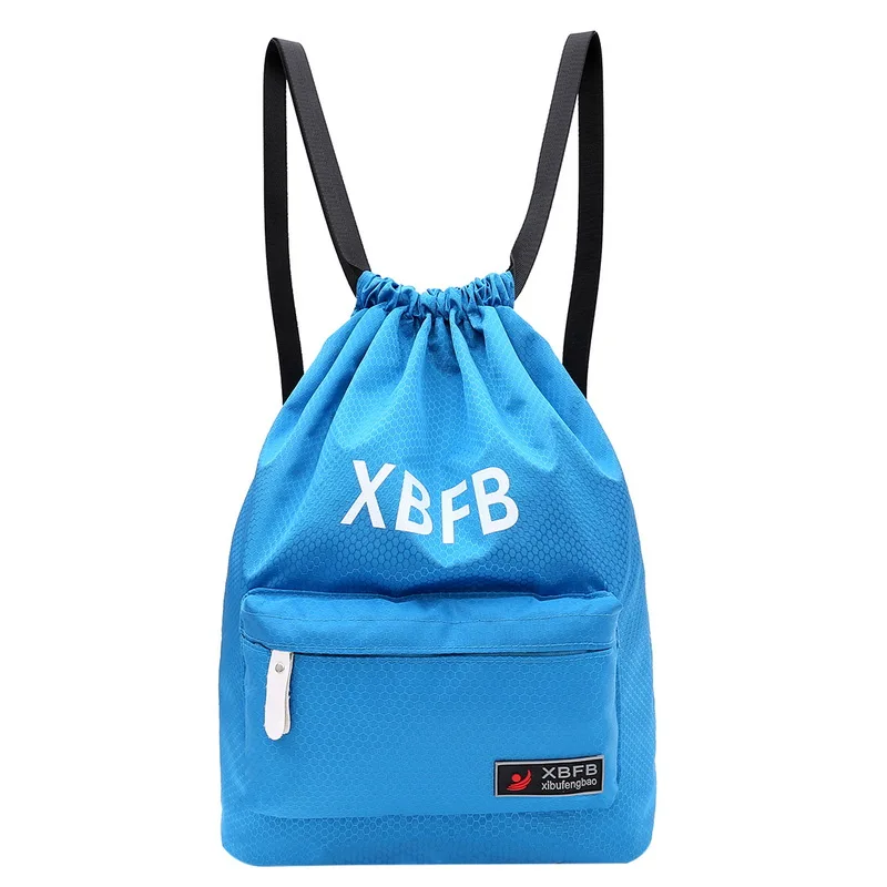 Водонепроницаемая сумка спортивный рюкзак со шнуровкой для подростков сухой влажный Кемпинг бассейн пляж тренажерный зал фитнес мужские женские детские сумки - Цвет: b