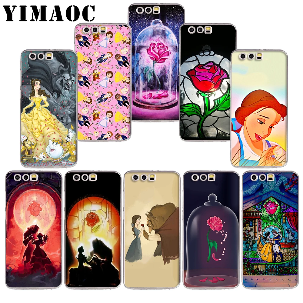 

YIMAOC 79z Belle s Beauty and the Beast Soft TPU Case for Huawei Honor 10 9 lite 7A Pro 7C 7X 8X Nove 3 3i
