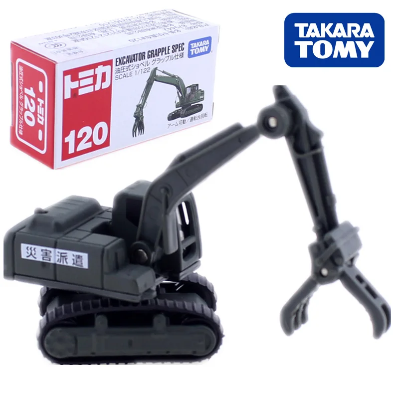 

Tomica Excavator Grapple Spec Diecast Car Japan Takara Tomy Toy Model Metal Collection Toy Vehicles NEW