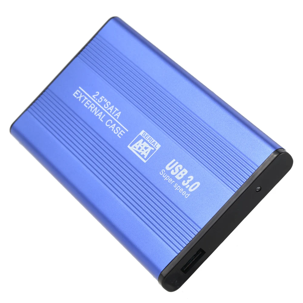 USB 3,0 HDD SSD SATA внешний алюминиевый 2,5 "жесткий диск корпус до 1 ТБ 2,5" SATA внешний корпус