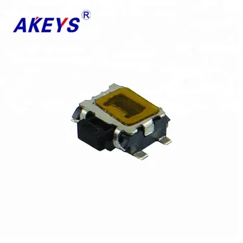 

50PCS TS-A009 3*3.5 Waterproof tact switch side press 4 pin SMD/SMT With fixed column LY-A03-04