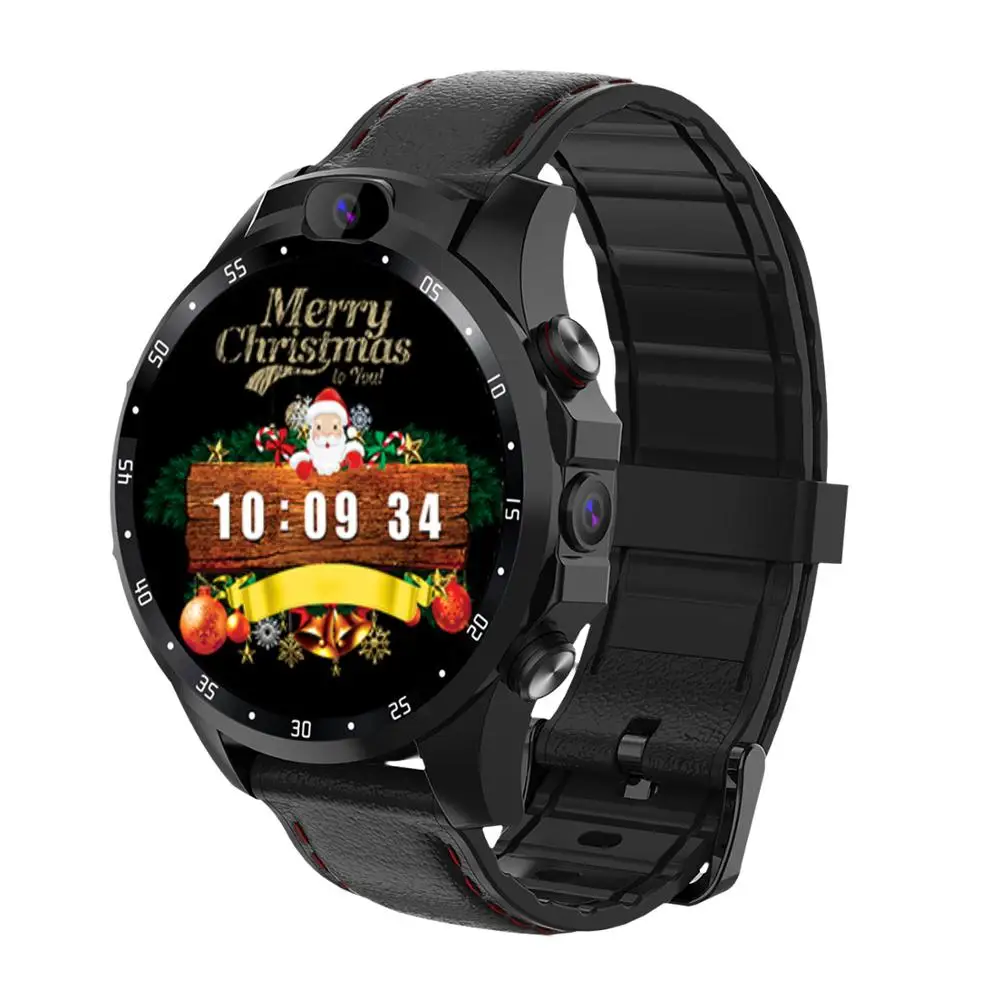 4G Смарт часы Android телефон V9 1 6 дюймов AMOLED 3 ГБ + 32 фитнес трекер сердечного ритма 5.0MP