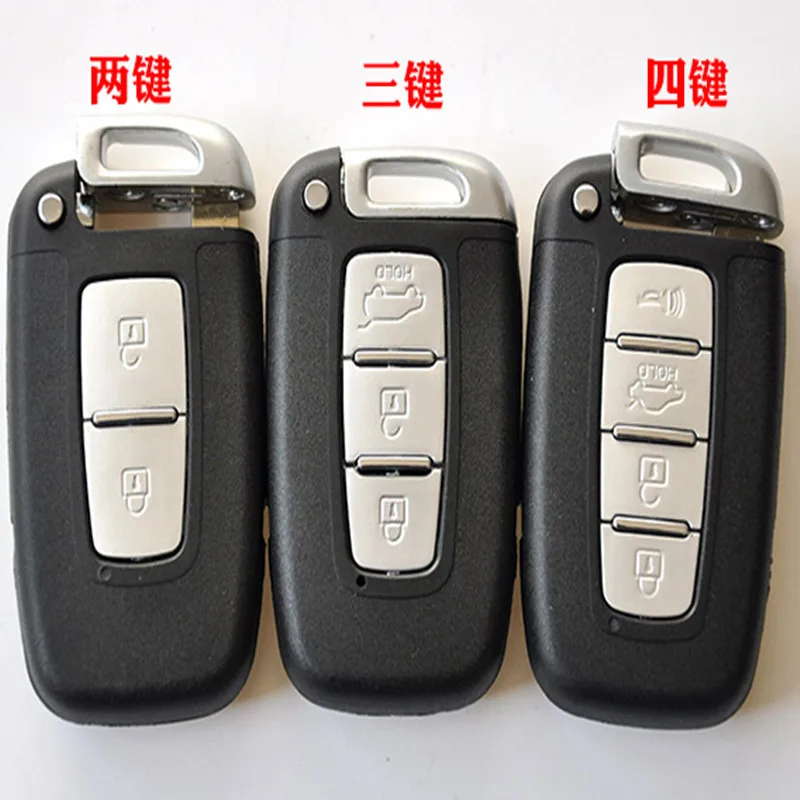 DAKATU 2/3/4 кнопки дистанционного ключа оболочки для Kia K5 K2 Форте Sportage для hyundai IX35 Sonata 8 Замена автомобиль смарт-ключ чехол