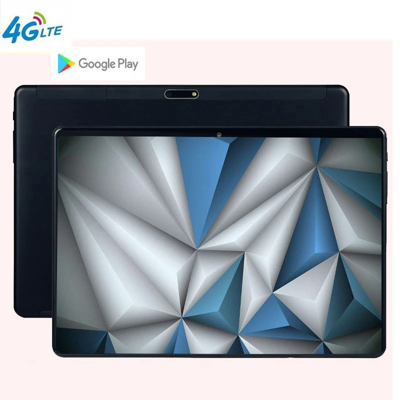 

Hot 10.1 inch tablet pc Android 9.0 10 Core 6GB RAM 128GB ROM 1920*1200 IPS HD WIFI 2 SIM 3G 4G FDD LTE Phablet GPS Tablets 10