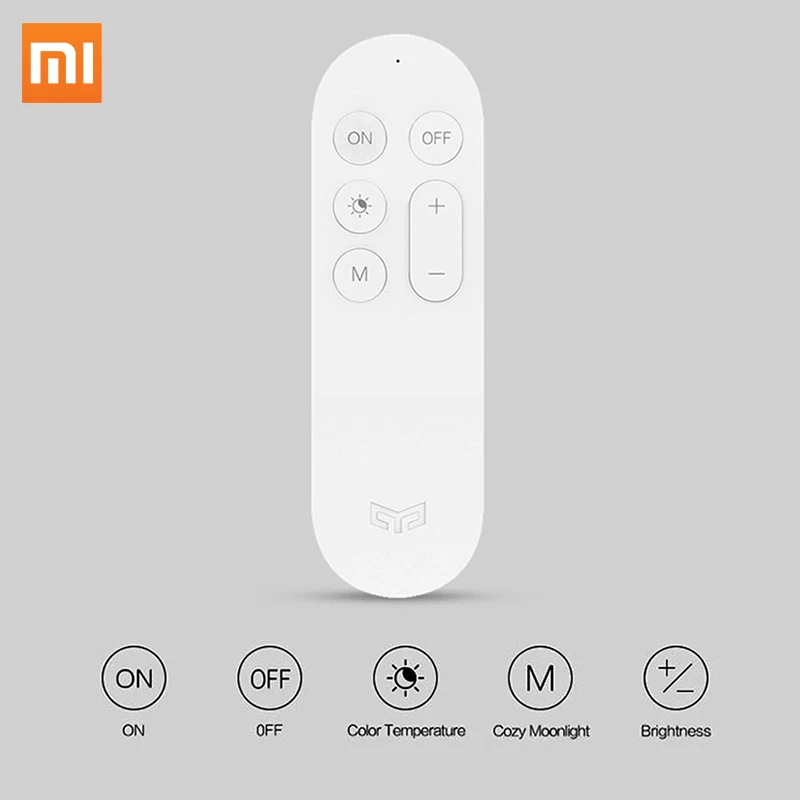 

XIAOMI YEELIGHT Bluetooth Remote Control for Smart LED Ceiling Light Lamp