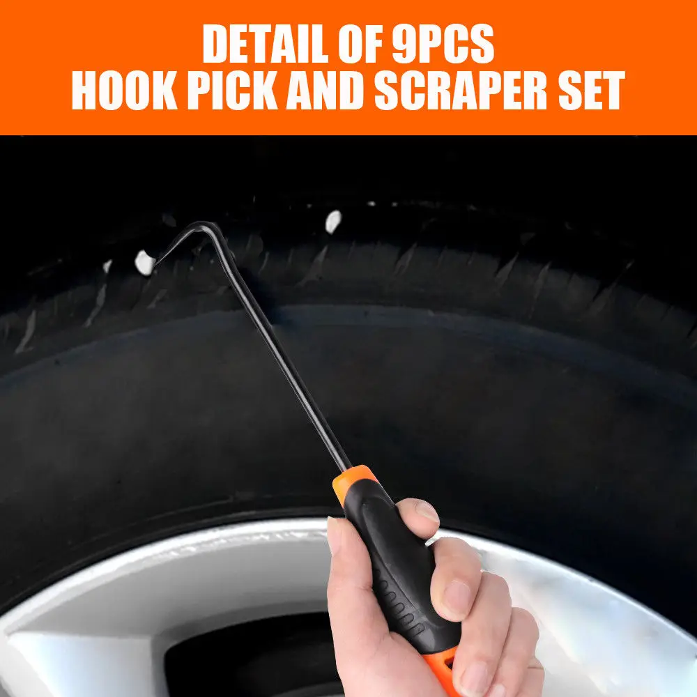 Auto Car Set O-Ring Oil Seal Gasket Pick Hook Puller Remover