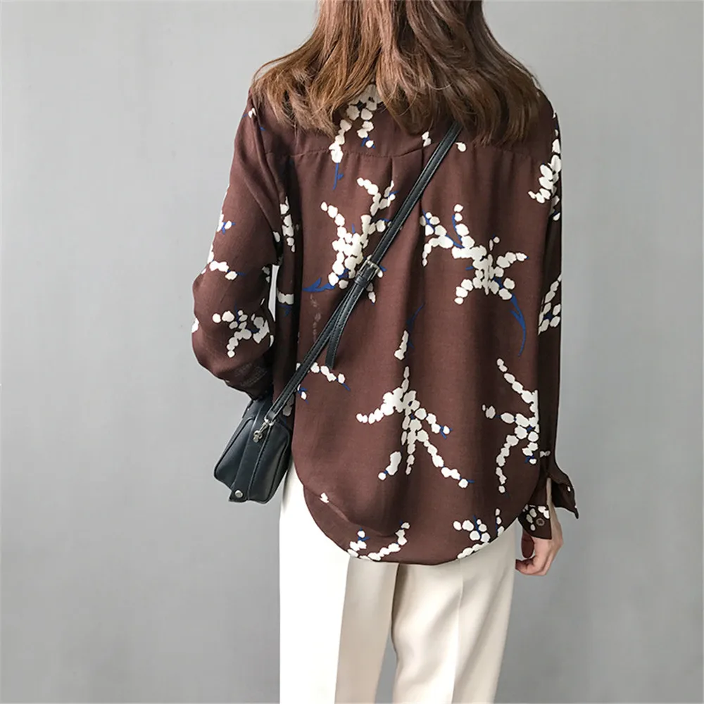 Vintage Summer-Autumn Women Blouse 2018 Loose Retro Print Thin Blouse Shirt Long Sleeve Linen Woman Clothes Roupas Femininas (9)