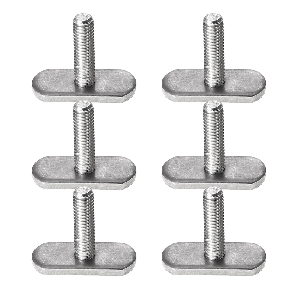 Buy Rowing Boat Hardware 6Pcs Kayak Rails Screws Bolts