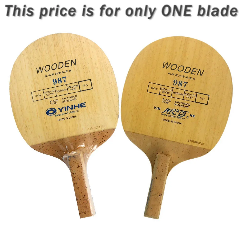 Galaxy Milky Way Yinhe 987 Wooden Fast Attack OFF Table Tennis Blade