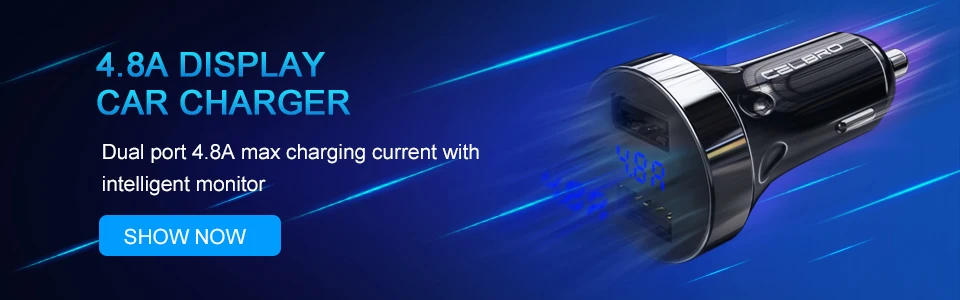 4.8A显屏车充新品关联