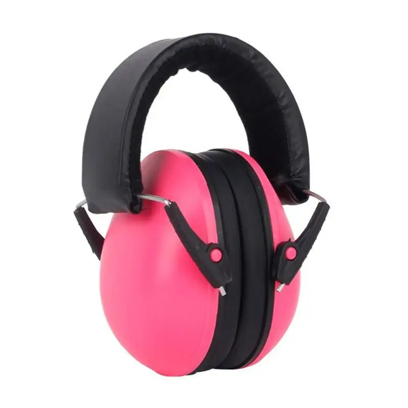 Детские наушники звукоизоляция шумоподавление Младенцы спящие ухо протектор для детей подарок на день - Цвет: Розовый