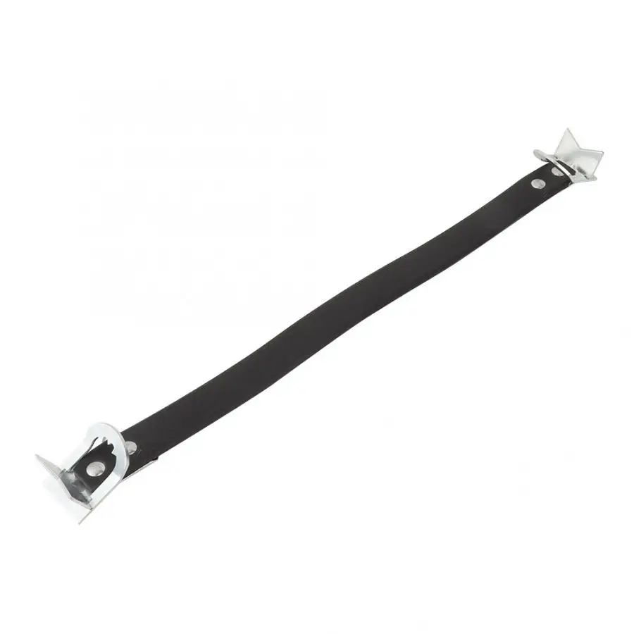 Battery Carrier,1 pcs Black Metal Heavy Duty Side Lift Strap Car Battery Carrier