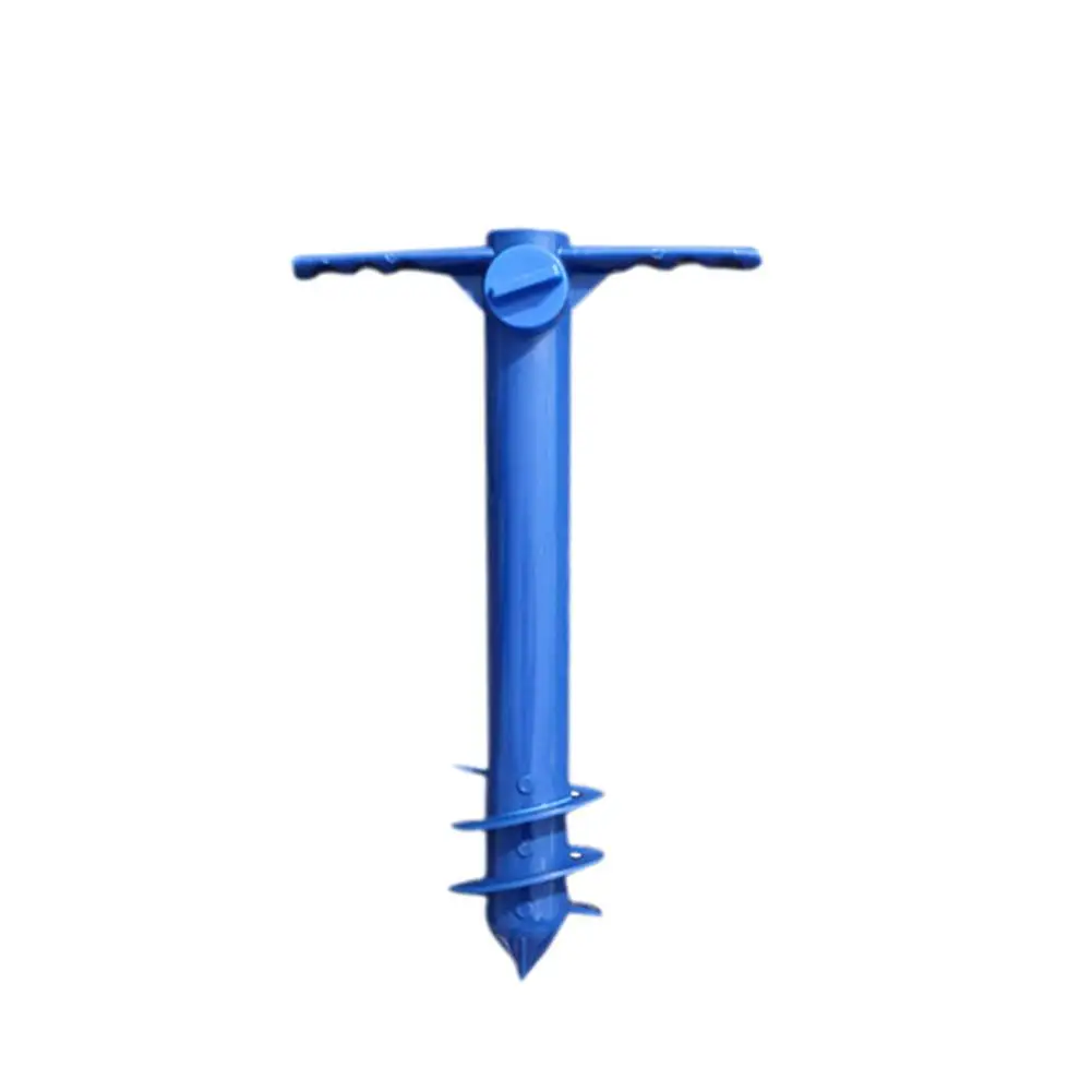 

Beach Umbrella Anchor Sand Auger Stand Universal Sand Grabber Spike Auger Holder