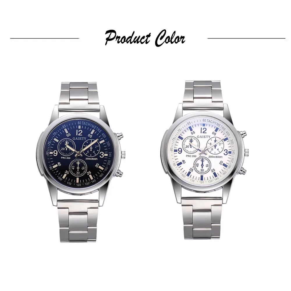 Для мужчин модные часы Для Мужчин's Сталь ремень Аналоговый Спорт кварцевые наручные часы подарки relojes para hombre Бизнес человек часы S#70