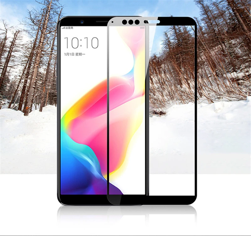 2 шт. 3D закаленное стекло для OPPO R11S полное покрытие экрана Защитная пленка