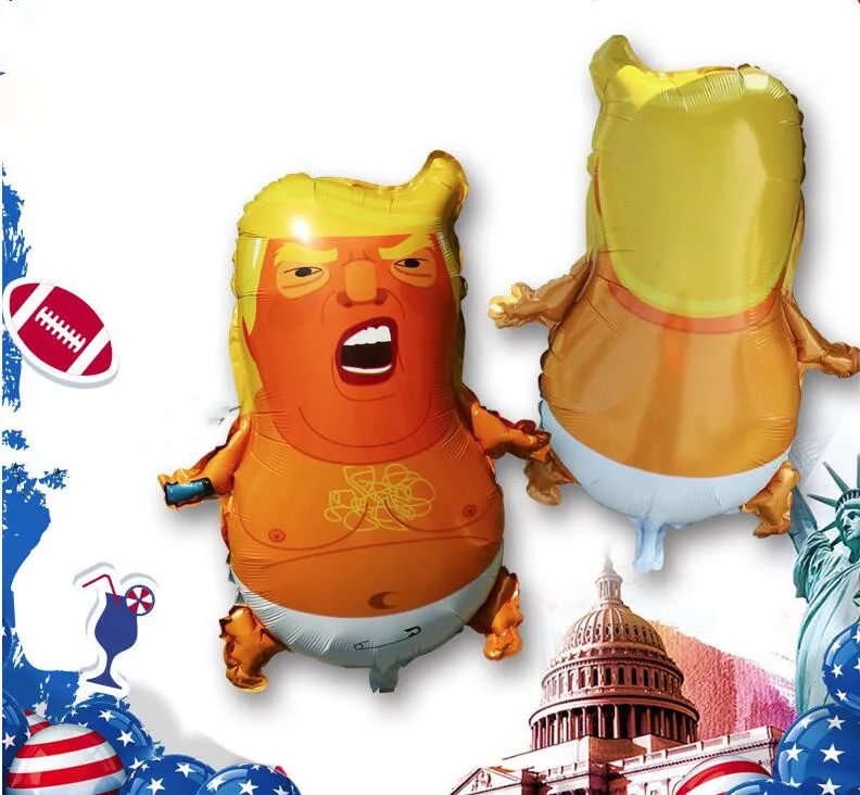 5 шт. Детские воздушные шары с изображением Трампа|Воздушные и аксессуары| |