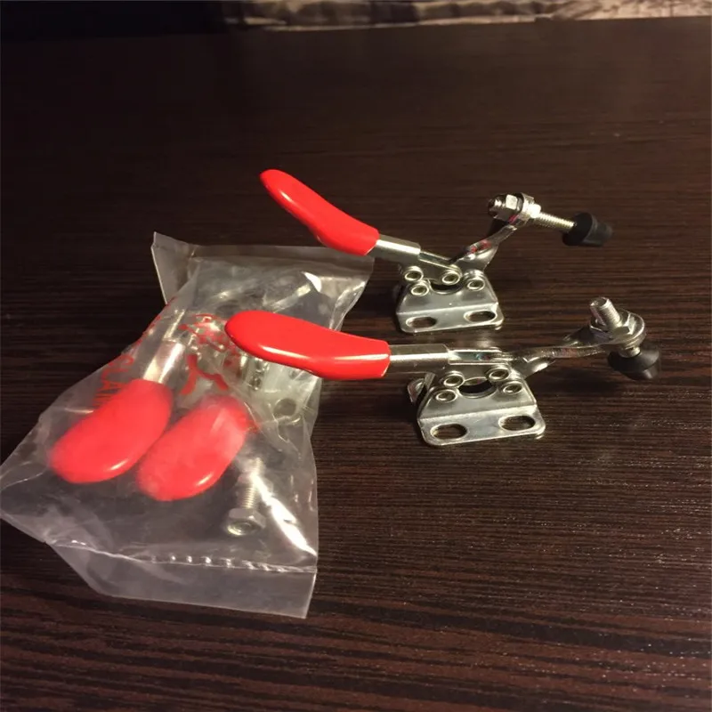 4pcs GH 201A Horizontal Quick Release Toggle Clamps Set 27KG Hand Clip