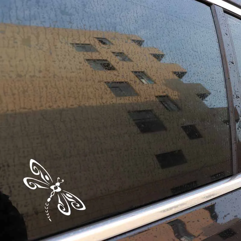 Yjzt 15 2 Cm 15 1 Cm Capung Halus Keren Vinil Stiker Mobil