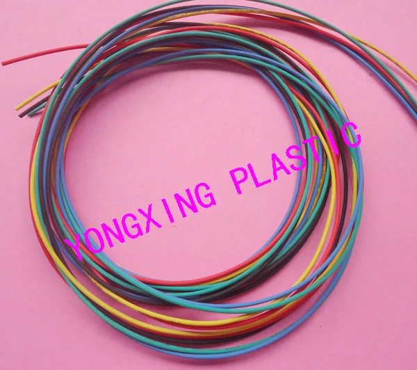 

1M/lot 1/10inch(2.5mm) thermal heat shrink tubing shrink ration 2:1 for wire cable insulation sleeve