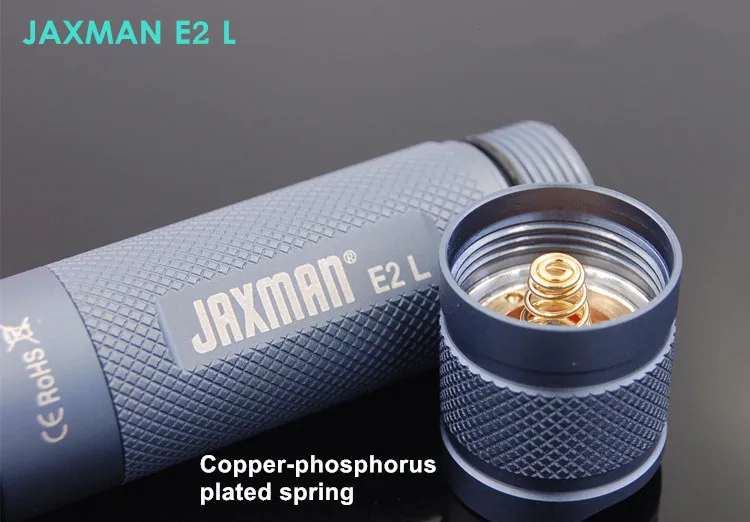 Jaxman E2L Nichia 219CT светодиодный объектив TIR High CRI фонарик Теплый Холодный белый 18650 Туризм Велоспорт домашний ремонт EDC фонари