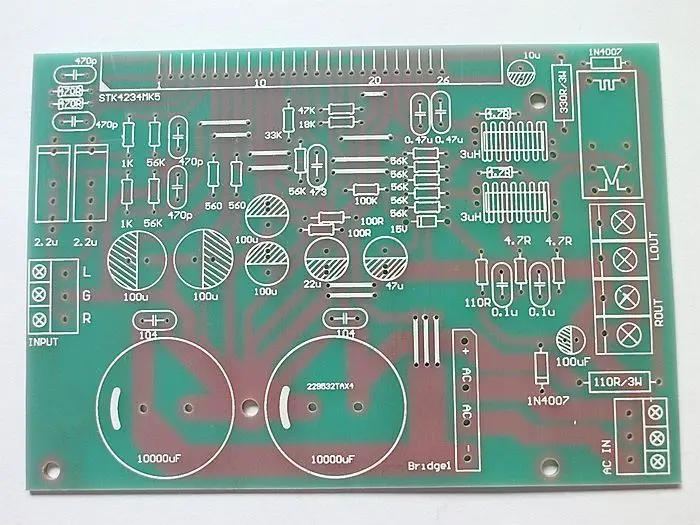 

GZLOZONE Classic STK4234MK5 Amplifier Bare PCB 100W +100W