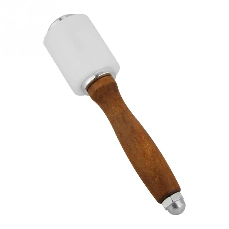 Leather Craft Hammer Leather Nylon Hammer w/ Wood Handle Leather