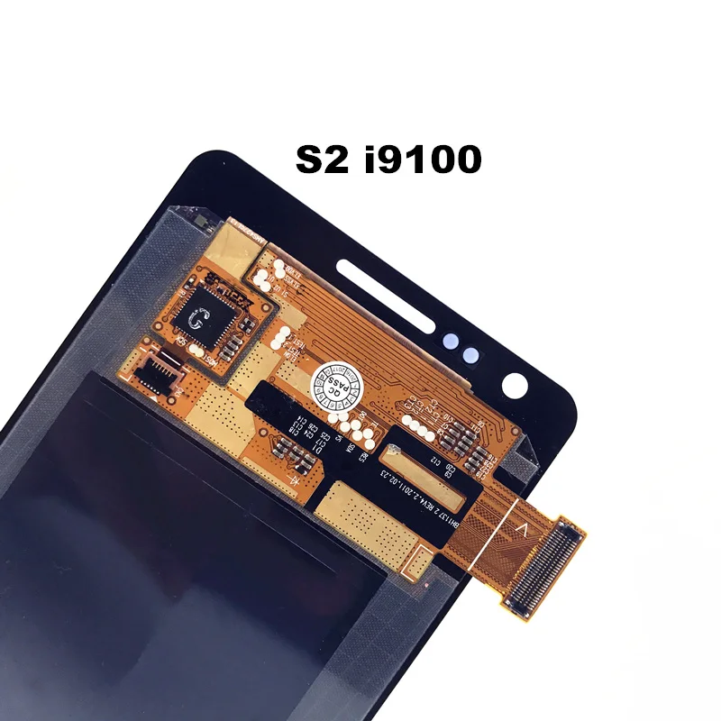 Протестированный AMOLED lcd s для samsung Galaxy S2 i9100 SII Plus i9105 ЖК-дисплей с сенсорным экраном дигитайзер полная сборка Замена