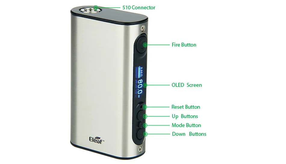 80W Eleaf iPower TC MOD - 5000mAh 3