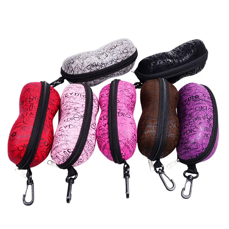 

2019 Peanut shape Shaped Glasses Frame Case Cute Glasses Strage Bag Drawers Light simple Protector luxury sunglasses Case