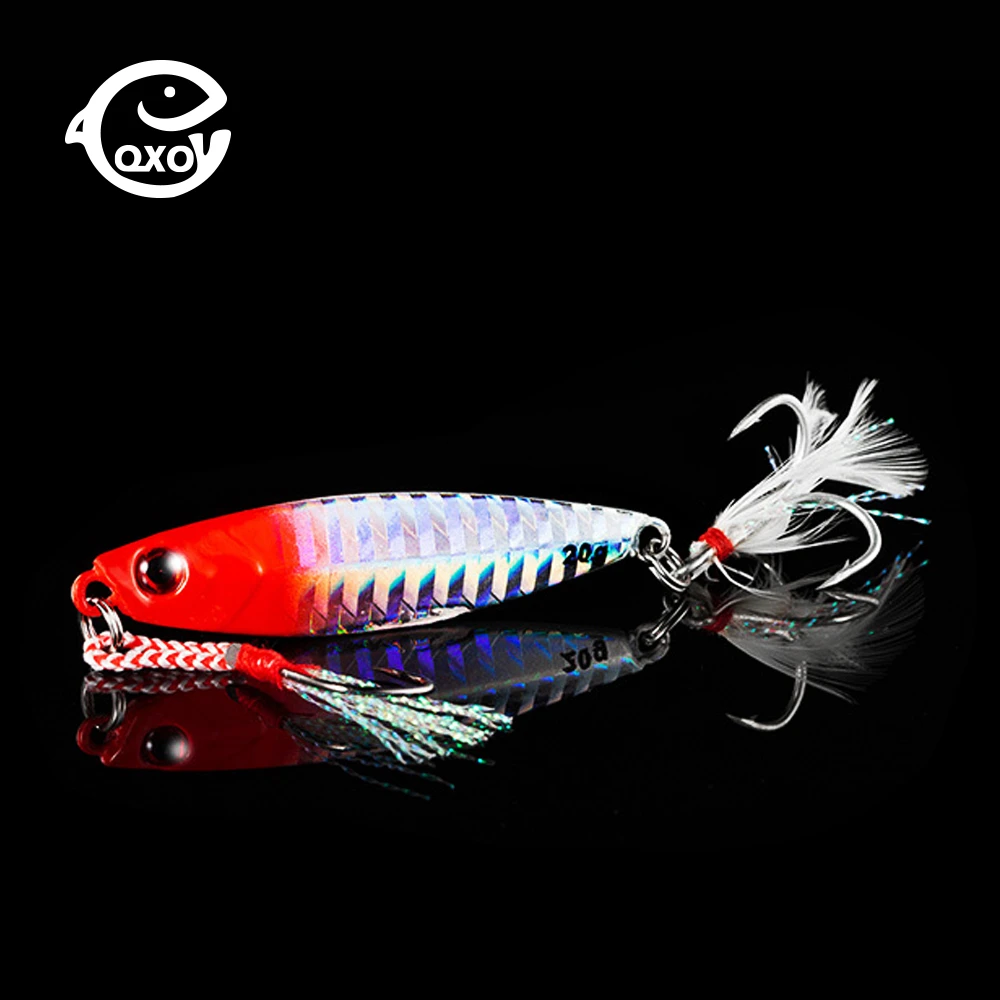 QXO الرقصة السحر 20g المعادن الحبار الطعم الشتاء الجليد الصيد سبينيربايت البحر الصلب إغراء بطة غاسل Swimbait شاد السلع لالقفز