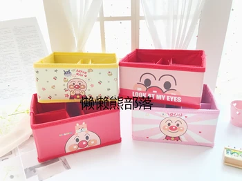 

IVYYE 18CM Anpanman Fashion Anime Cosmetic Bags PU Home Makeup Bag Beauty Case Storage Box Wash Toiletry Girls New