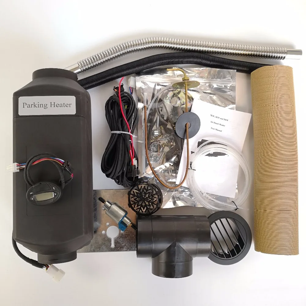Парковочный обогреватель 5 кВт 12 в воздушный Нагреватель вентилятор авто жидкость с Webasto нагреватель заменить eberspacer не