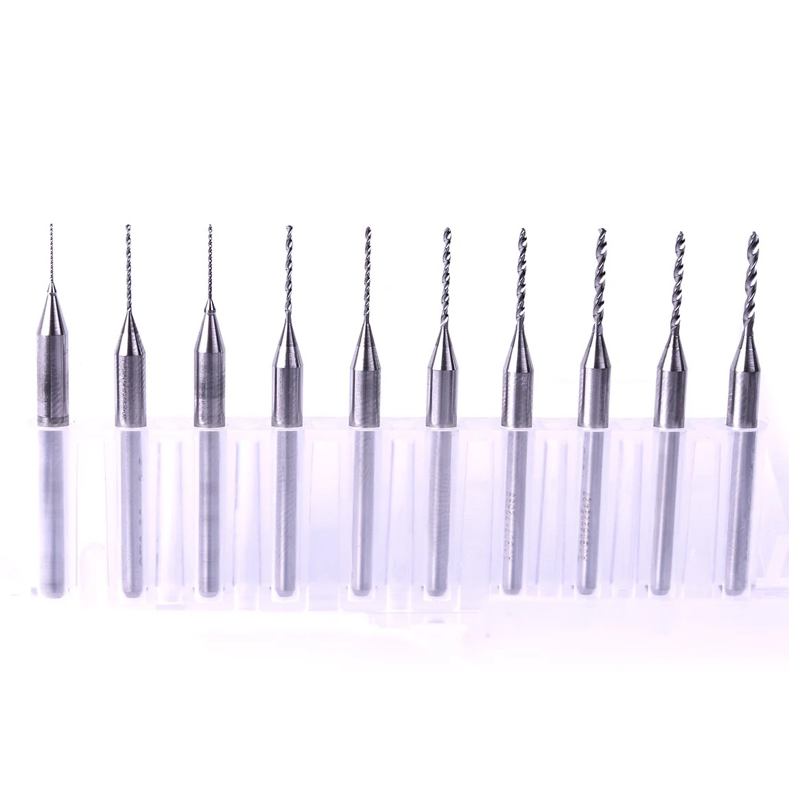 

100Pcs 0.3-1.2mm Micro Carbide Drill Bits Set for PCB CNC Circuit Board Wood Plastic Soft Metal Dremel Jewelry Drill Bit Tool