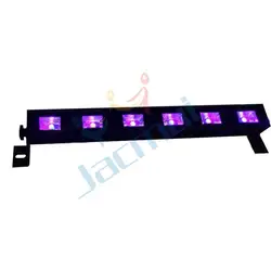 Светодио дный 18 Вт 6 LED ультрафиолетовый лампа портативный Blacklight для УФ плакат книги по искусству Рождество Dj вечерние партии ночной клуб