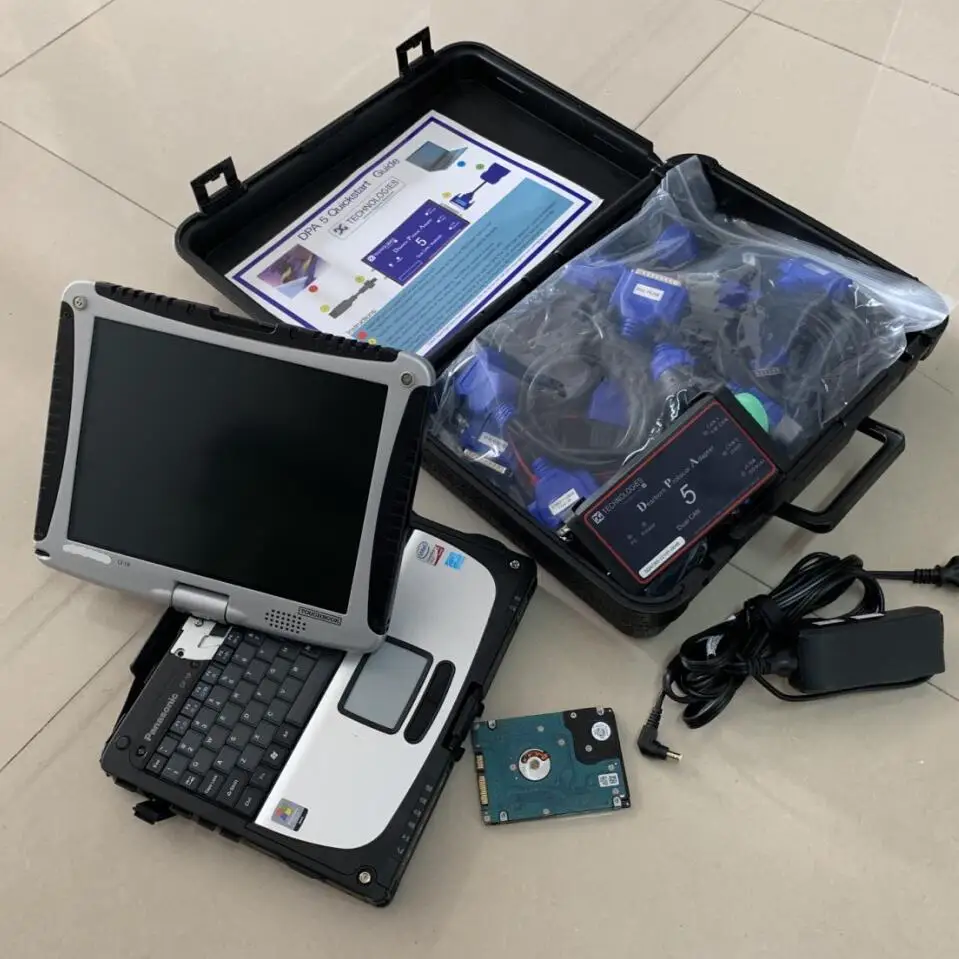  ¡Listo para usar Herramienta de camión adaptador de protocolo Dearborn DPA5 herramienta de diagnóst