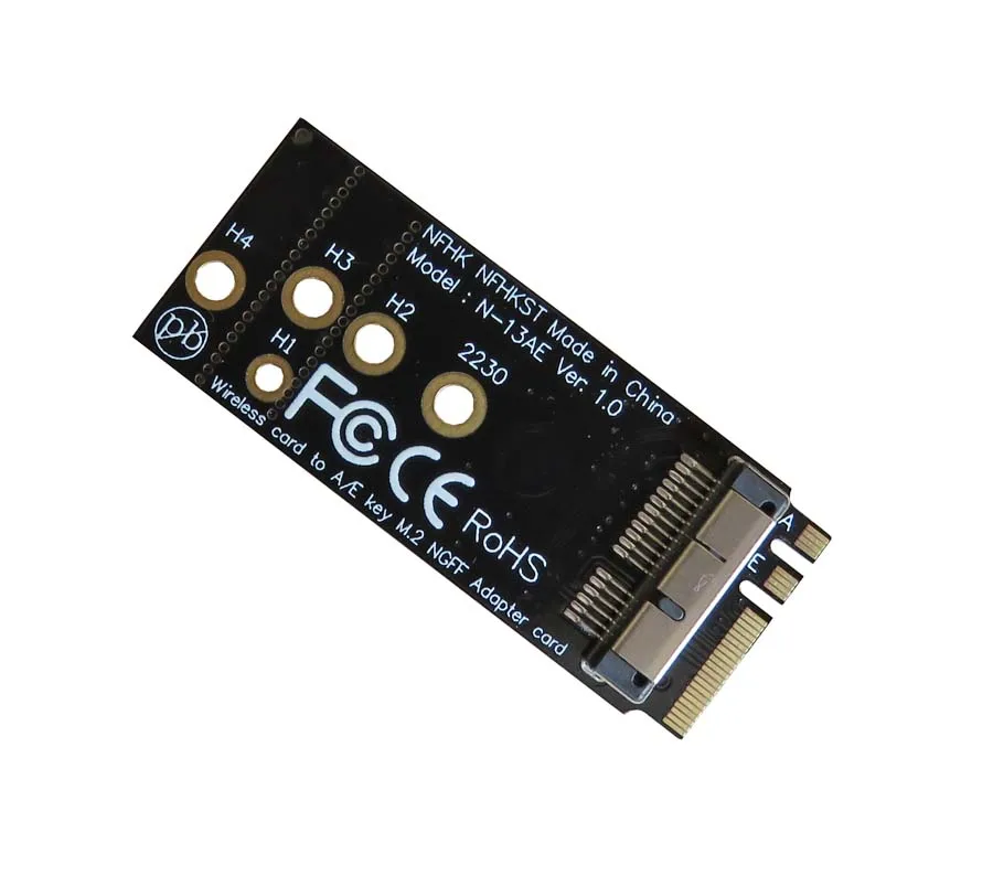Модуль беспроводной карты BTBcoin 12 + 6 контактов Bluetooth Wi Fi адаптер для NGFF M.2 A/E ключей