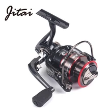 Металлические спиннинговые Рыболовные катушки jjing 5,2: 1 с передним приводом, предварительно загружаемые спиннинговые колеса, катушки, инструмент для рыболовного буксира, Mulinelli de pesca