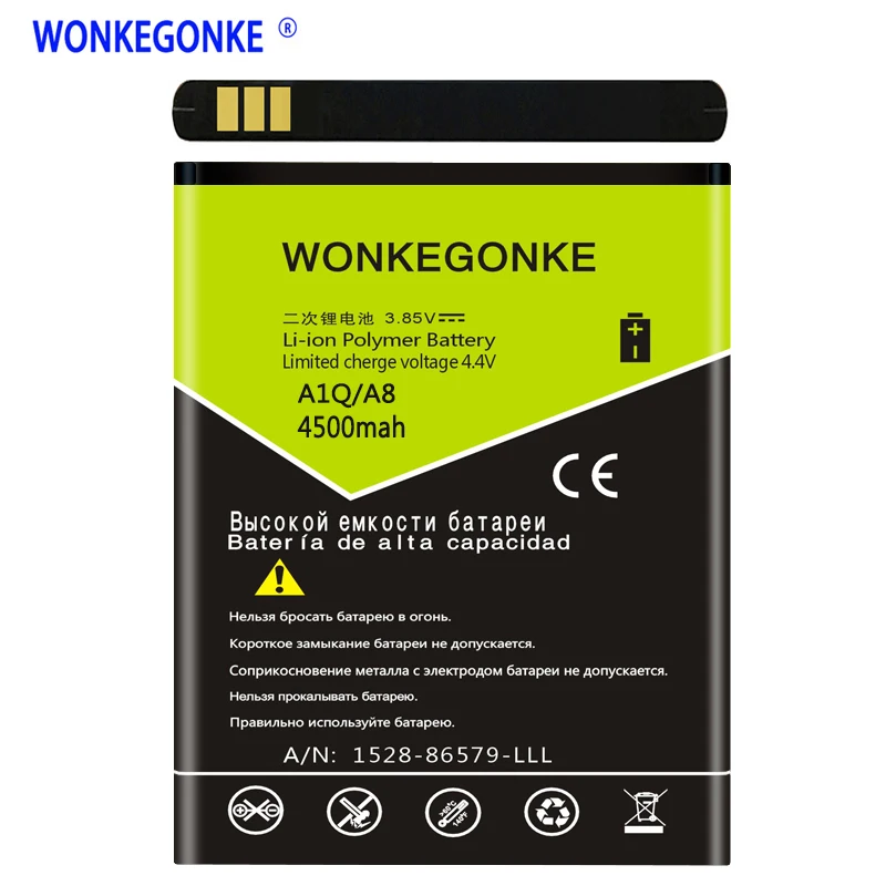 

for AGM A1Q A1 Q A8 for MANN ZUG 5SQ 4500mah battery