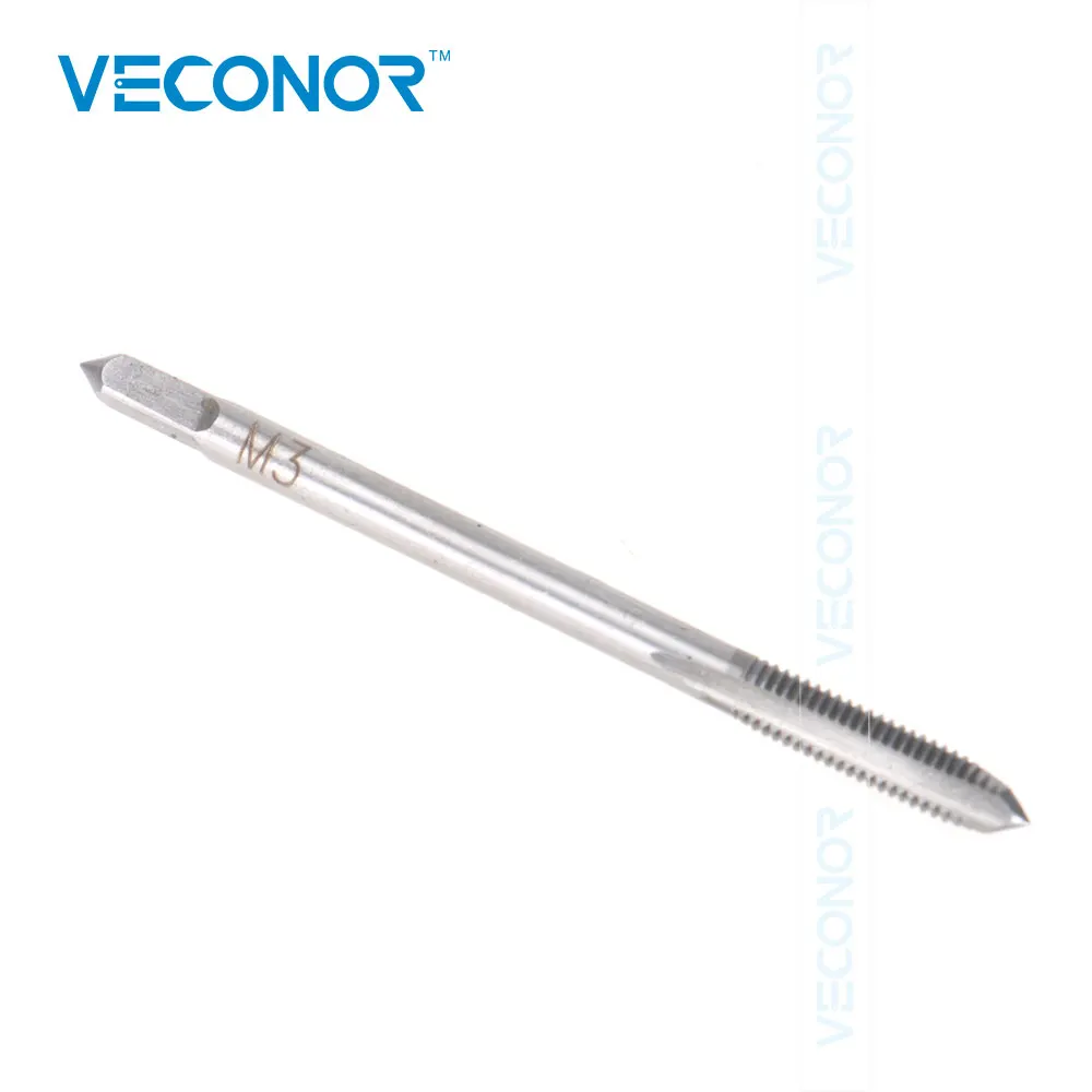 Tap Machine Spiral Point Straight Fluted Screw Thread Repair Metric Plug Tap set Threading Drill Bits