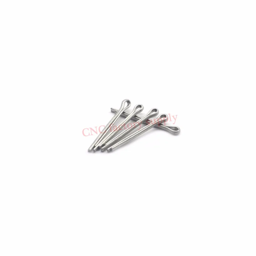 

50pcs/lot M2x16mm/M2.5*25mm/M3mm*20mm GB91 steel galvanized Cotter Pin A3 steel Pin