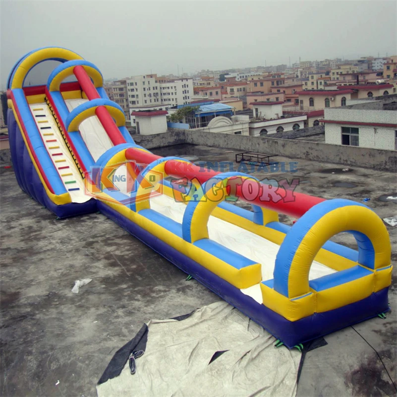 

51ft Cheap Theme Park Inflatable Giant Slide Big Water Slip N Slide with Pool Water Slide for Chilld