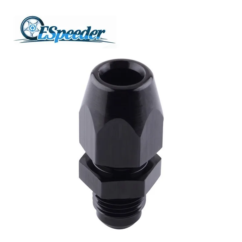ESPEEDER AN6 Male To 3/8" Aluminum Tubing Compression Oil Fuel Line