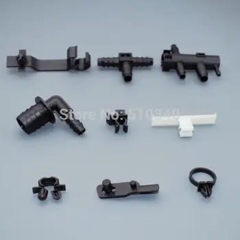 

Auto Bumper Rivet Retainer Push Oil Tube Locating Moulding Clip Tube / Cable Routing Clip Oil Tube With a Spring Inside