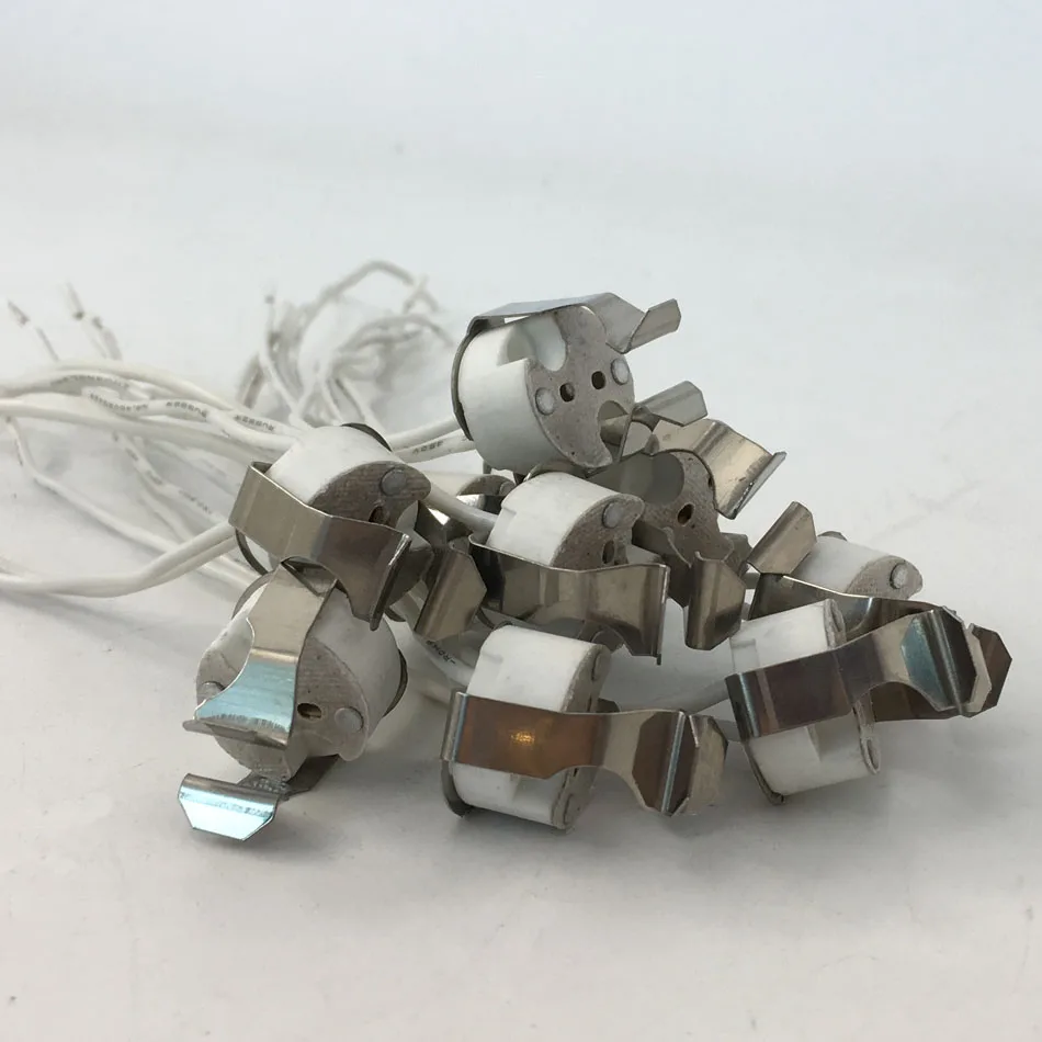 

5pc spotlight mr16 base MR11 holder MR16 holder G5.3 lamp holder g6.35 ceramics lamp base g5.3 Connector Holder gy6.35 base MR