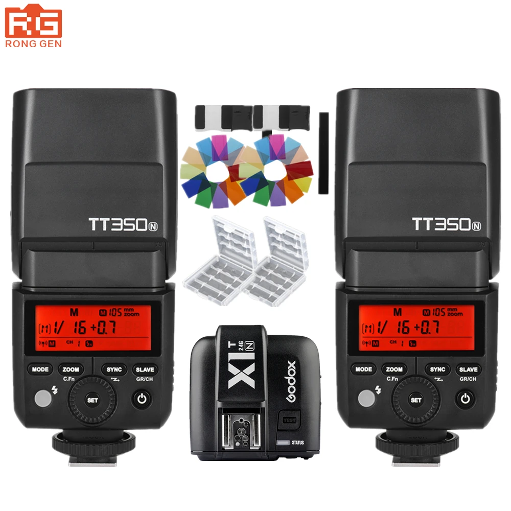Godox TT350N TT350 2.4G HSS 1/8000s TTL GN36 Camera Flash Speedlite for