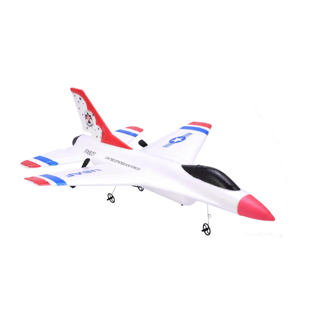 FX 823 2 4G 2CH пульт дистанционного управления F 16 планер 290 мм размах крыльев EPP RC
