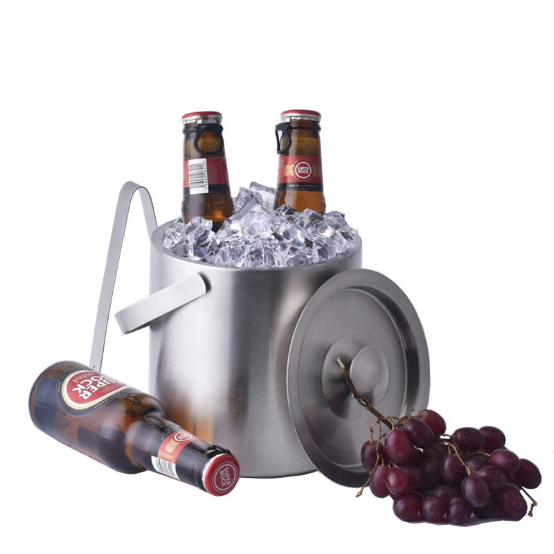 NEW Convenient 1.3L double wall Champagne Keg double wall food grade
