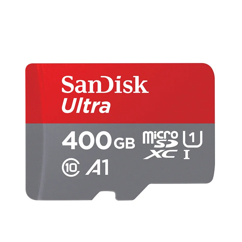 sandisk ультра Micro SD карты 256 ГБ 100 МБ/с. C10 флэш-карта памяти 200GB 256GB Microsd 400 ГБ TF Карта A1 для телефона для настольного компьютера - Емкость: 400gb