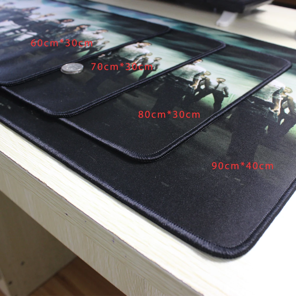 Large/small Size PUBG Gaming Mouse Pad PC Computer Gamer Mousepad Keyboard Wireless Mouse mats Lock